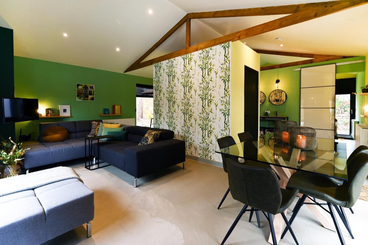 Zen-Bungalow No 1 Met Sauna En Hottub Rheezerveen Luaran gambar